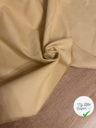 TOILE DE COTON CAVIAR CANVASS JAUNE PAILLE MSO