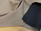 TOILE DE COTON CONTRECOLLÉE STRETCH BEIGE NOIR BELLE TENUE - My Little Coupon