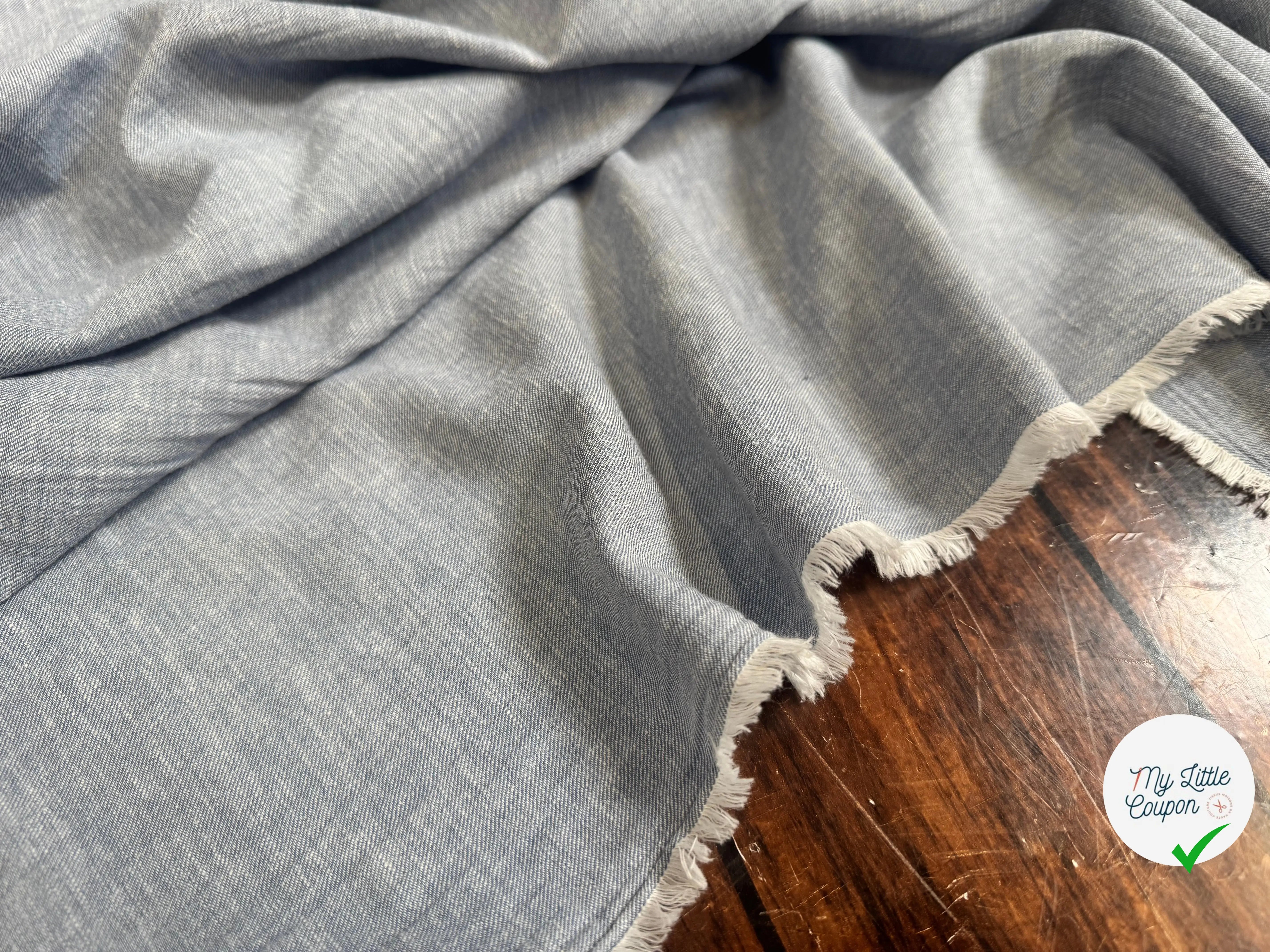 TOILE DE COTON EFFET JEAN - My Little Coupon