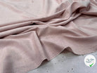 TOILE DE COTON ET LIN PRINCE DE GALLES SAUMON MSO