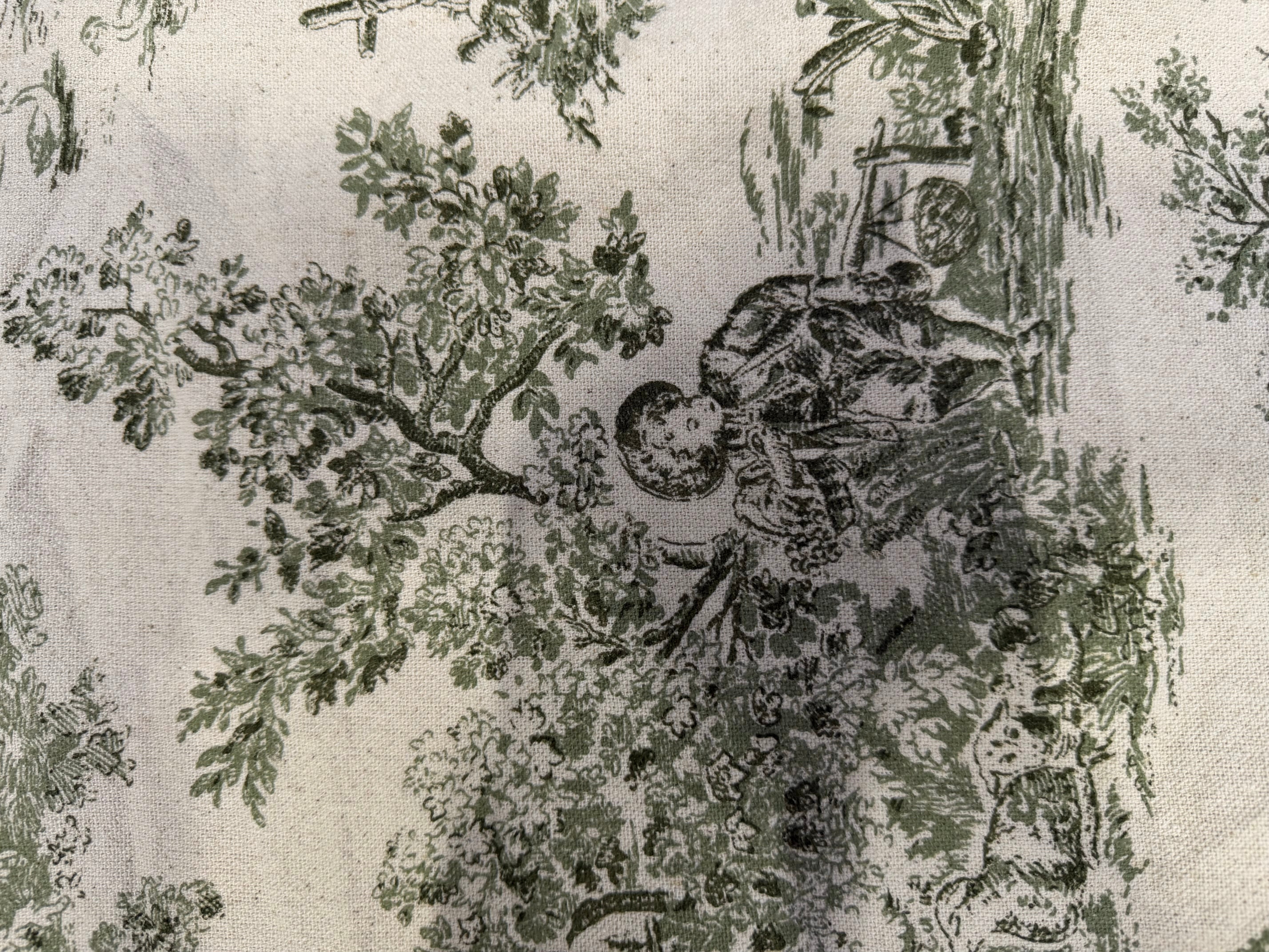 TOILE DE COTON GABRIELLE KAKI 150 CM - My Little Coupon