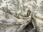 TOILE DE COTON GABRIELLE KAKI EFFET LIN 150 CM - My Little Coupon
