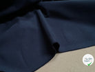 TOILE DE COTON LOURDE NAVY PEACHSKIN - My Little Coupon