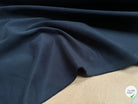 TOILE DE COTON LOURDE NAVY PEACHSKIN - My Little Coupon