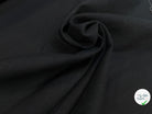TOILE DE COTON NATTÉ NOIR 165CM - My Little Coupon