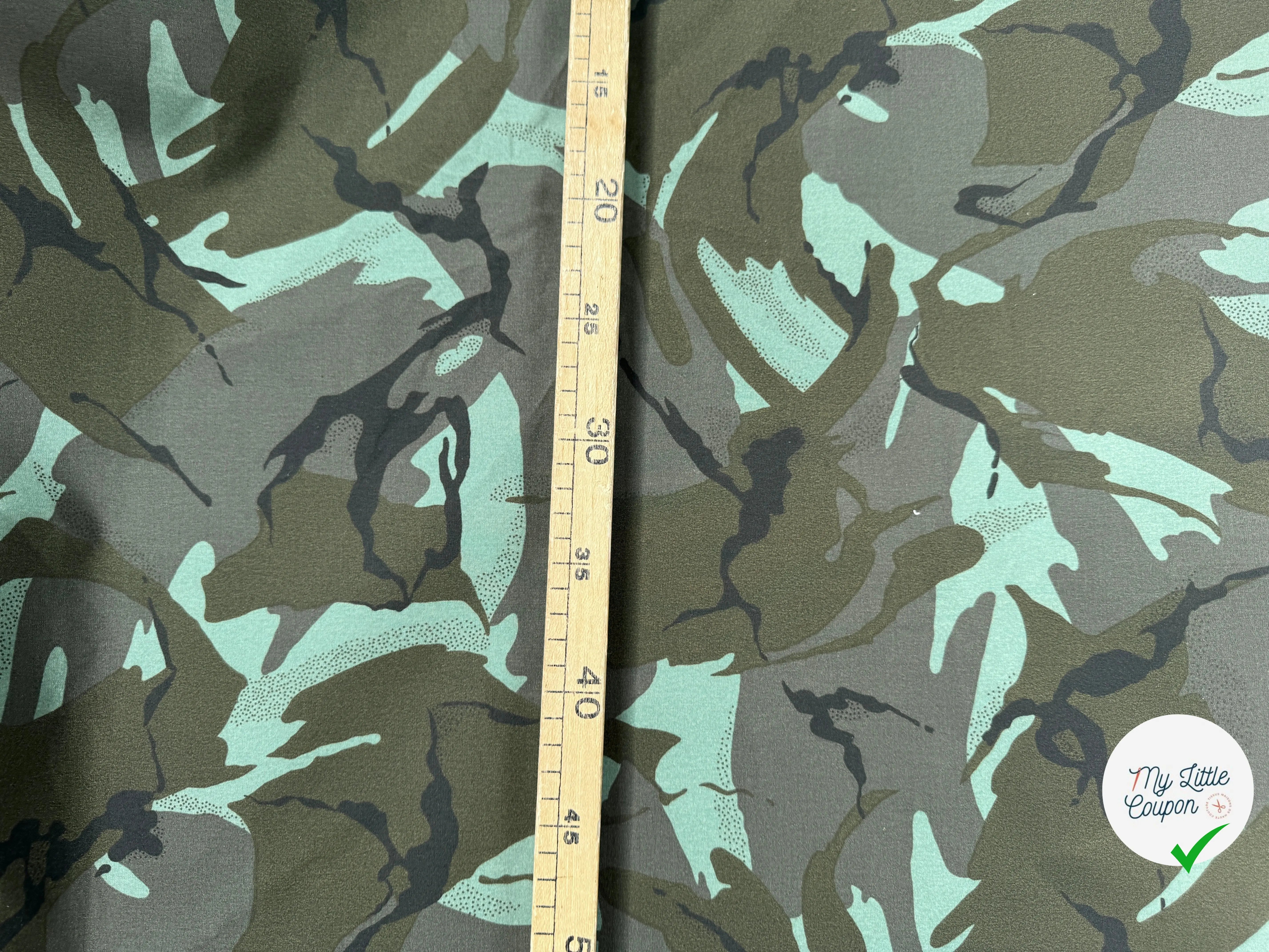 TOILE DE COTON PARKA ARMY COULEURS FRAICHES - My Little Coupon