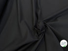 TOILE DE COTON TECHNIQUE DEPERLANTE TEXTURÉE NOIR PARFAITE TENUE - My Little Coupon
