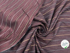 TOILE DE COTON TISSU TEINT FOND LIE DE VIN - My Little Coupon - tissu - coudre