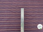 TOILE DE COTON TISSU TEINT FOND LIE DE VIN - My Little Coupon - tissu - coudre
