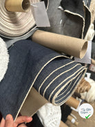 TOILE DE JEAN BLEU CLASSIQUE POIDS MOYEN - My Little Coupon - tissu - coudre
