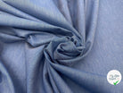 TOILE DE JEAN, VISCOSE LÉGÈRE ET MOUCHETÉE - My Little Coupon - tissu - coudre