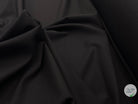 TOILE DE LAINE BI EXTENSIBLE ALL BLACK - coupon de tissu de 3 mètres - My Little Coupon - tissu - coudre