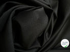 TOILE DE LAINE EXTENSIBLE NOIR 94% LAINE - coupon de 3 mètres - My Little Coupon - tissu - coudre