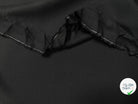 TOILE DE LAINE NOIRE TOUTE SIMPLE - coupon de 3 mètres - My Little Coupon - tissu - coudre