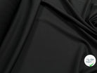 TOILE DE LAINE NOIRE TOUTE SIMPLE - coupon de 3 mètres - My Little Coupon - tissu - coudre