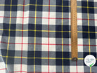 TOILE DE LAINE SERGÉE ECOSSAIS SUBLIME - My Little Coupon