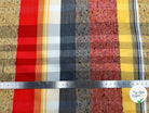 TOILE DE LAINE SOPHISTICATION MADRAS - My Little Coupon - tissu - coudre