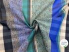 TOILE DE LAINE SOPHISTICATION MADRAS VERT - My Little Coupon - tissu - coudre