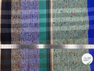 TOILE DE LAINE SOPHISTICATION MADRAS VERT - My Little Coupon - tissu - coudre