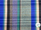 TOILE DE LAINE SOPHISTICATION MADRAS VERT - My Little Coupon - tissu - coudre