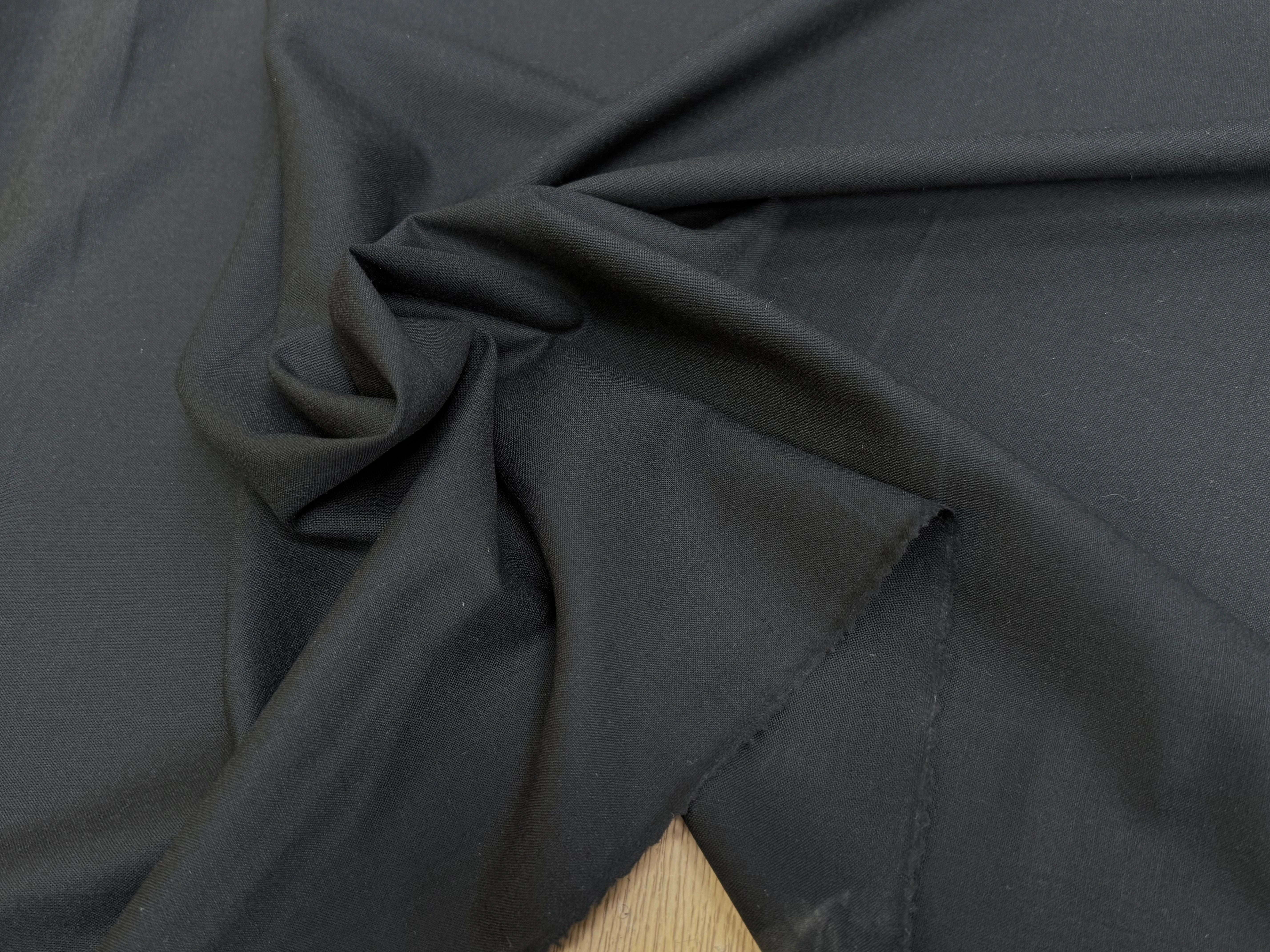 TOILE DE LAINE STRETCH PREMIUM DEEP BLACK - My Little Coupon