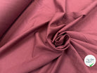 TOILE DE LIN COTON BURGUNDY MSO