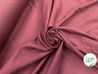 TOILE DE LIN COTON BURGUNDY MSO