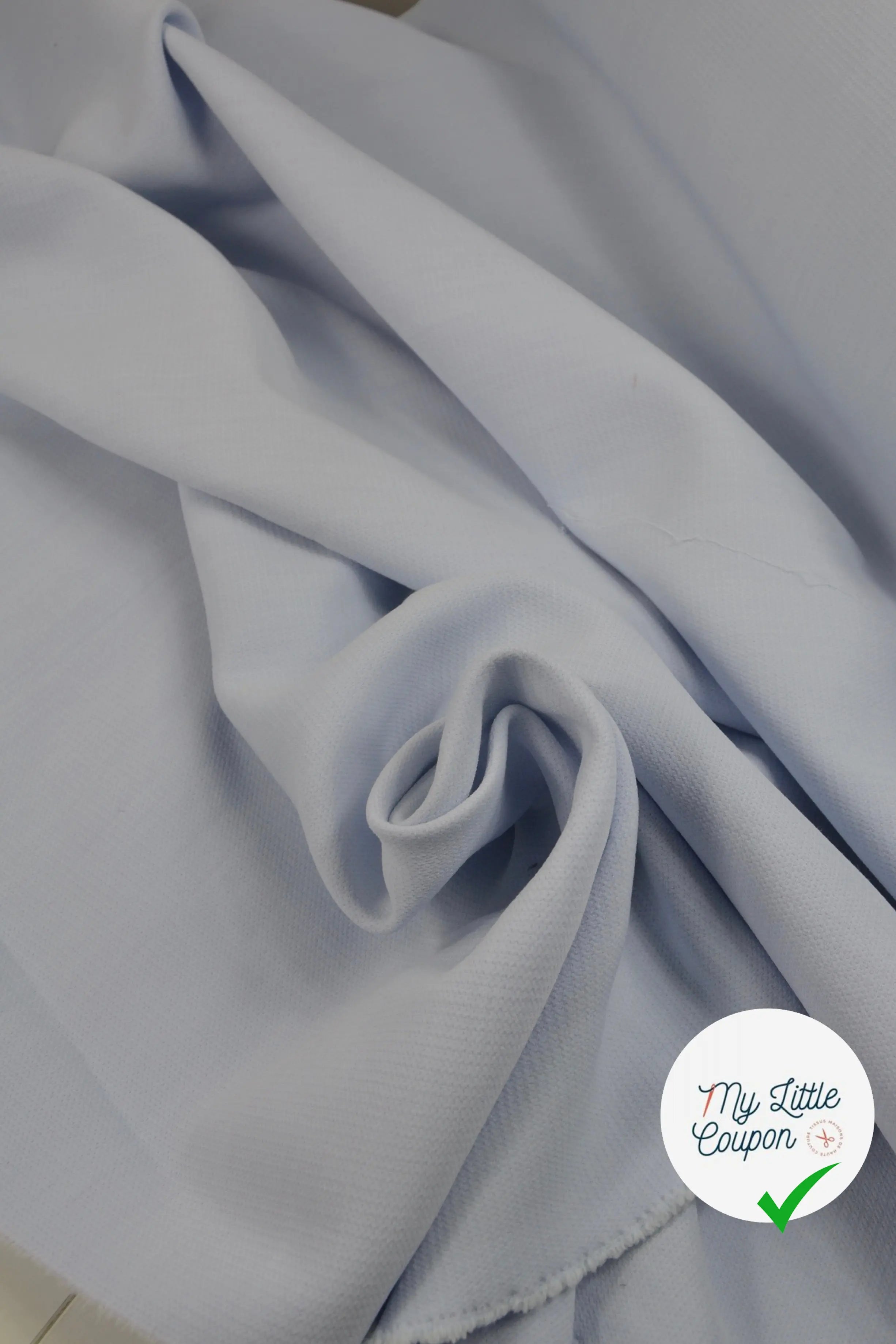 TOILE DOUBLE ÉTOFFE POUDRÉE STRETCH ETHER MSO