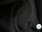 TOILE EXTENSIBLE SERGÉ NOIR BLEUTÉ 58% COTON - My Little Coupon - tissu - coudre