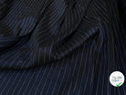 TOILE FINE DE LIN VISCOSE RAYURES BELLE TENUE - My Little Coupon