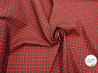 TOILE IMPRIMÉ ÉCOSSAIS RENTRÉE DES CLASSES - coupon de tissu de 3 mètres - My Little Coupon - tissu - coudre