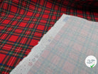 TOILE IMPRIMÉ ÉCOSSAIS RENTRÉE DES CLASSES - coupon de tissu de 3 mètres - My Little Coupon - tissu - coudre