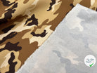 TOILE IMPRIMÉ RIGIDE BATTLE ATTITUDE - coupon de tissu de 3 mètres - My Little Coupon - tissu - coudre