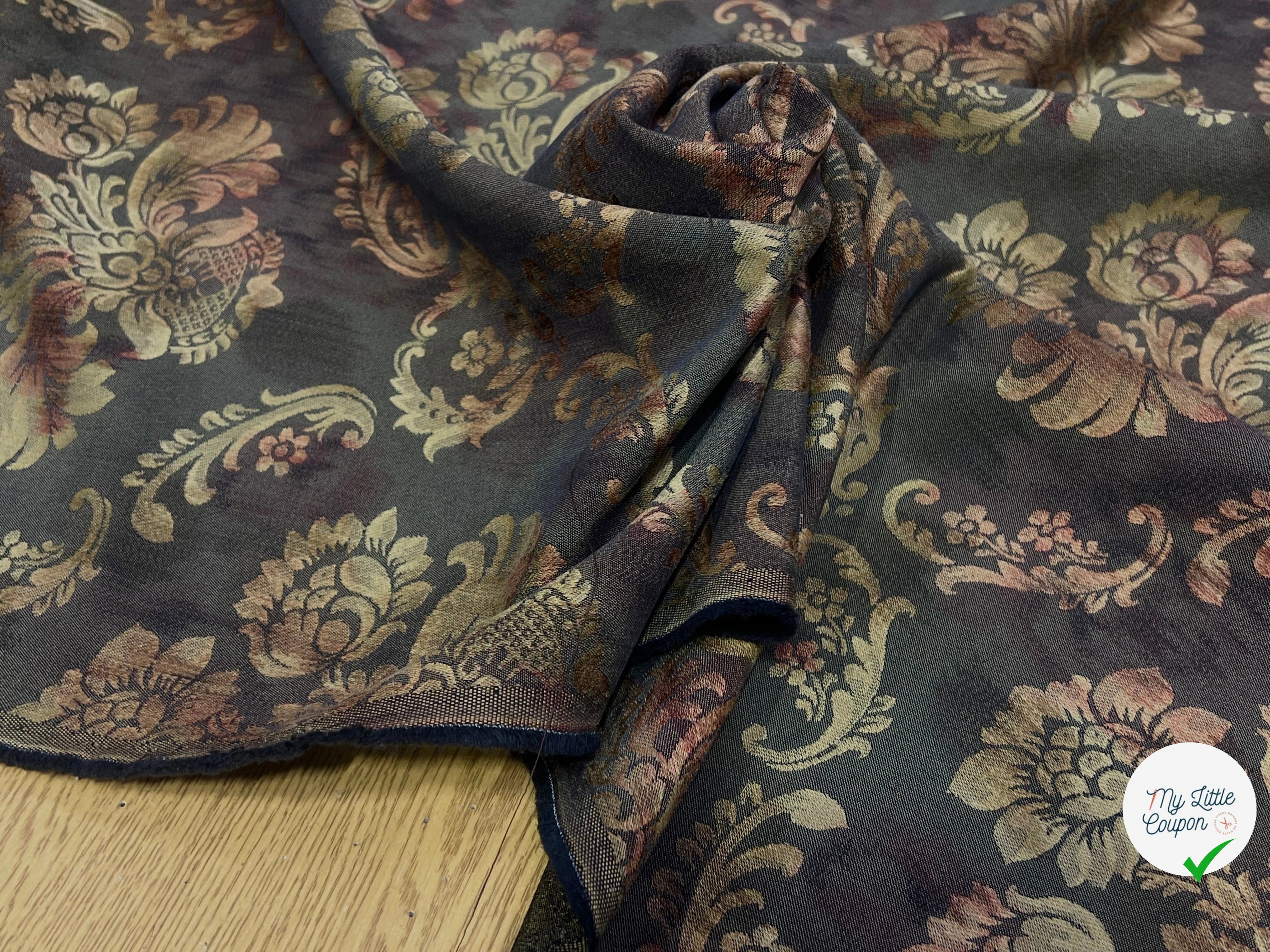 TOILE JACQUARD LOURDE BAROQUE - My Little Coupon