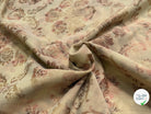 TOILE JACQUARD LOURDE IMPÉRIAL MOTIFS FLORAUX - My Little Coupon