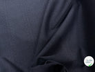 TOILE JACQUARD STRETCH POLYVISVOSE BLEU GRIS MARINE MOTIF BAROQUE - My Little Coupon