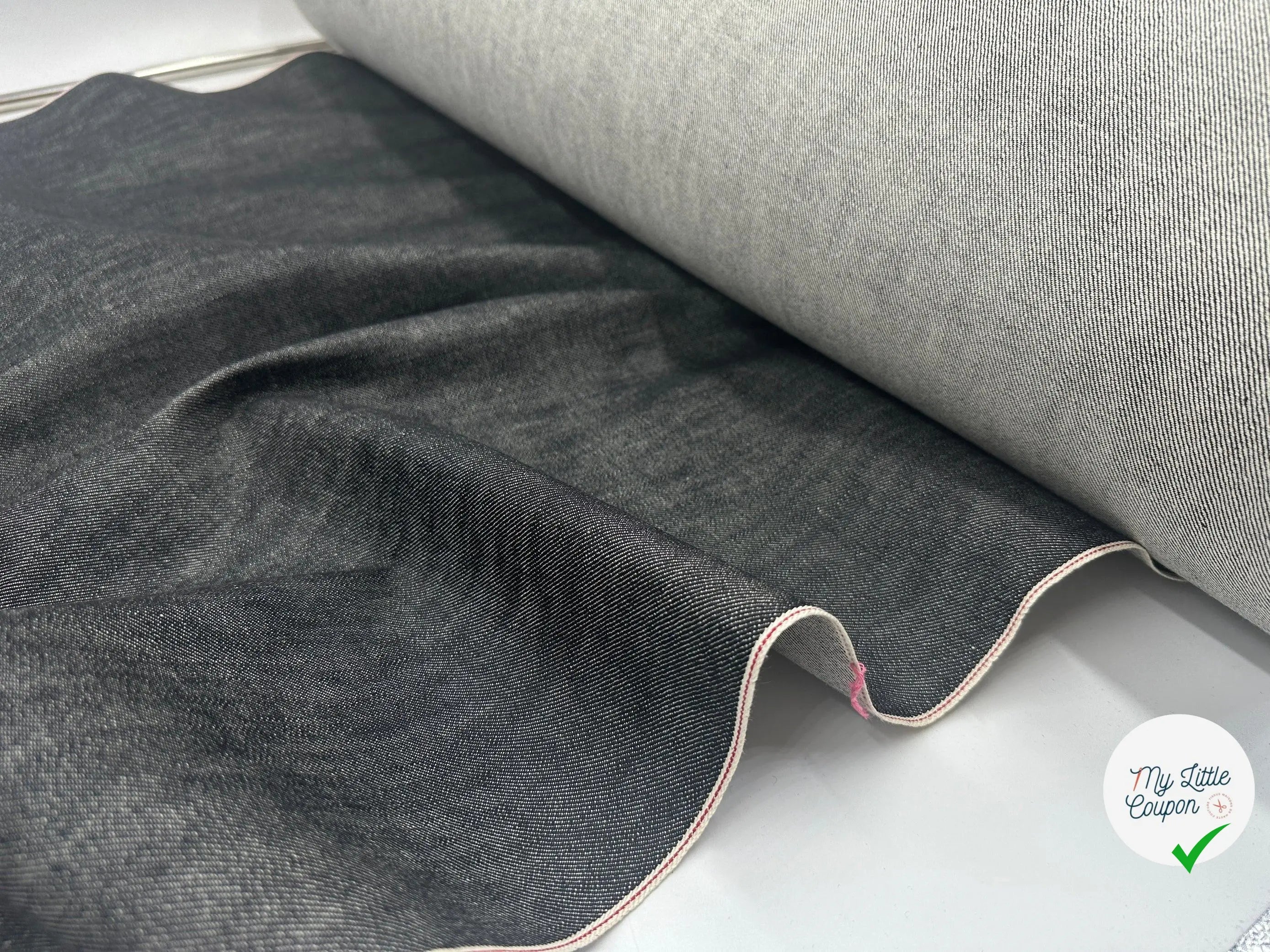 TOILE JEAN BLACK JAPAN 11Oz - My Little Coupon - tissu - coudre