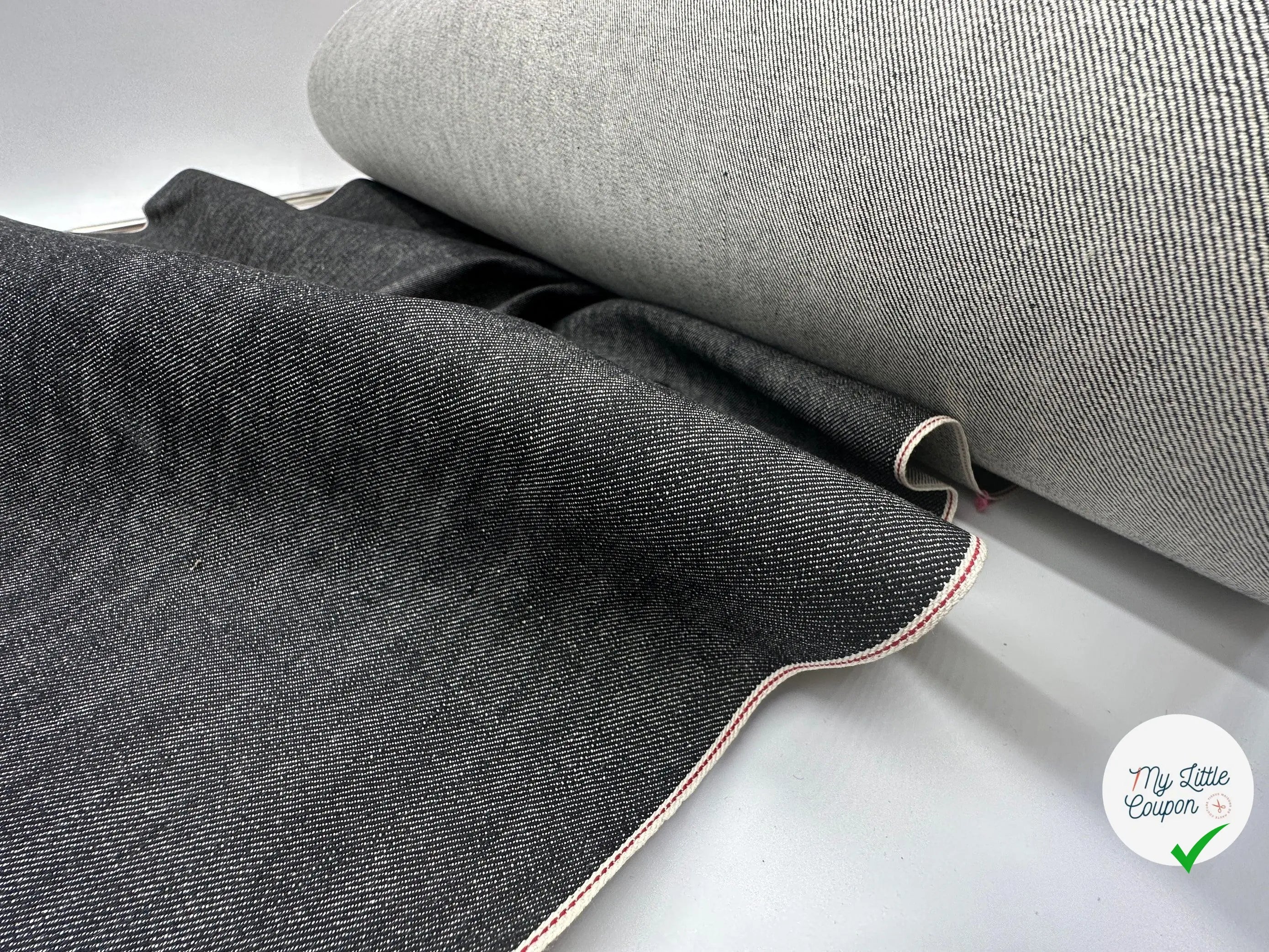 TOILE JEAN BLACK JAPAN 11Oz - My Little Coupon - tissu - coudre
