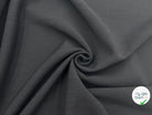 TOILE LÉGÈREMENT STRETCH GRIS ACIER - My Little Coupon - tissu - coudre