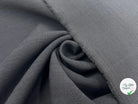 TOILE LÉGÈREMENT STRETCH GRIS ACIER - My Little Coupon - tissu - coudre