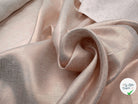 TOILE LIN PELLICULE MÉTAL CUIVRE - My Little Coupon - tissu - coudre