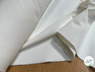 TOILE LOURDE POLYCOTON STRETCH BLANC CASSÉ BELLE - My Little Coupon