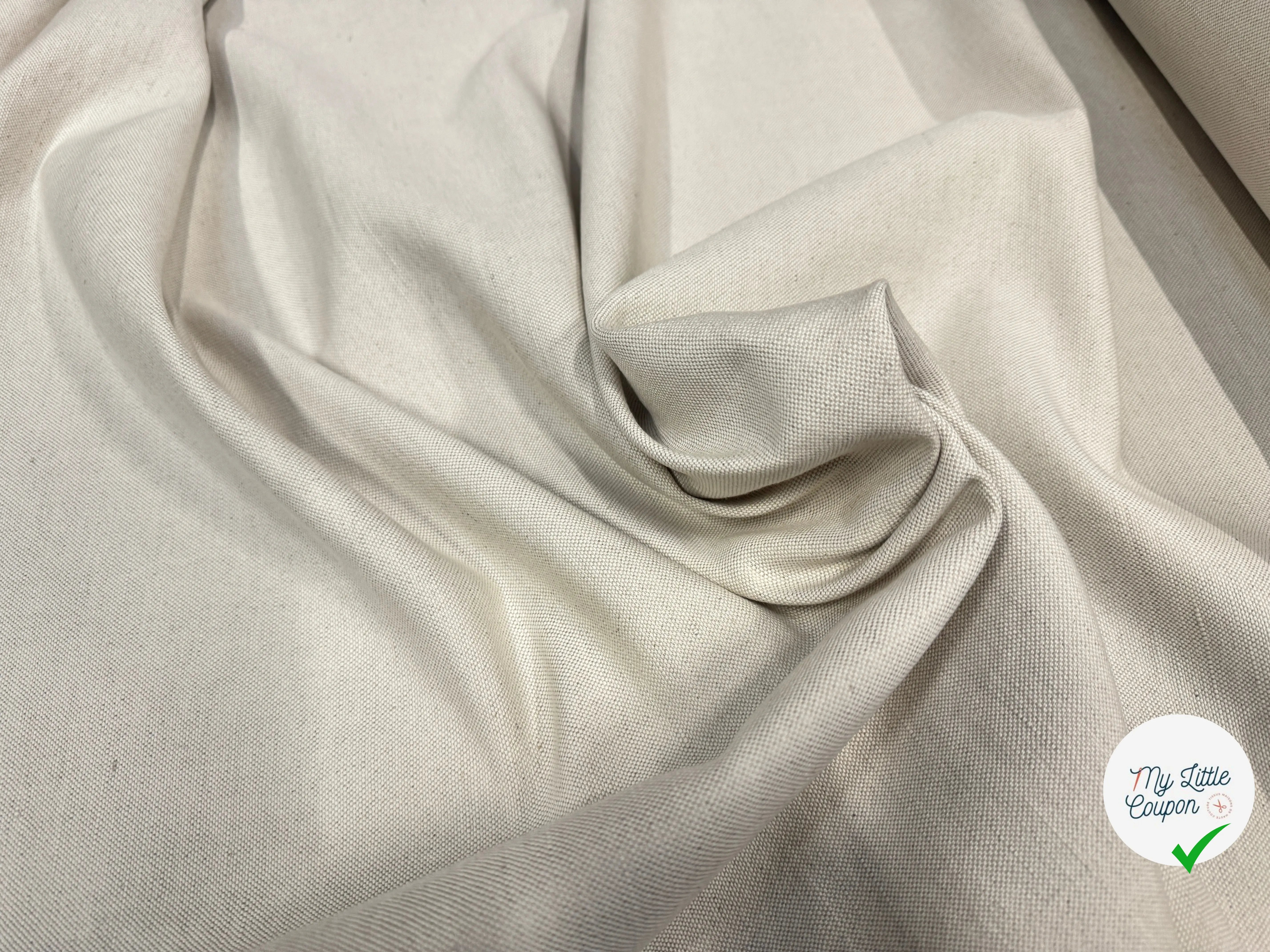 TOILE LOURDE TESSILI SOLUZIONI COTON EFFET LIN - My Little Coupon