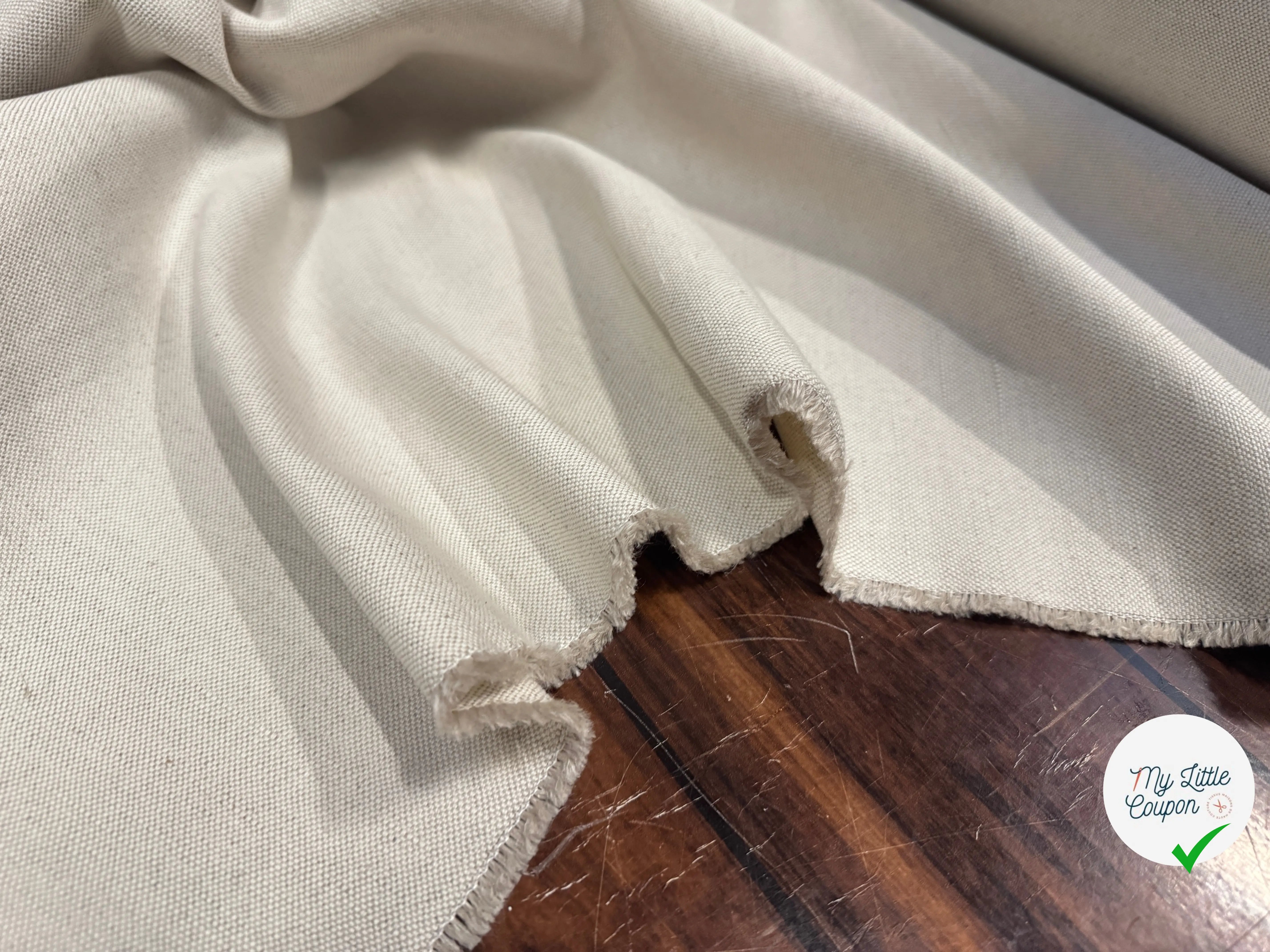 TOILE LOURDE TESSILI SOLUZIONI COTON EFFET LIN - My Little Coupon