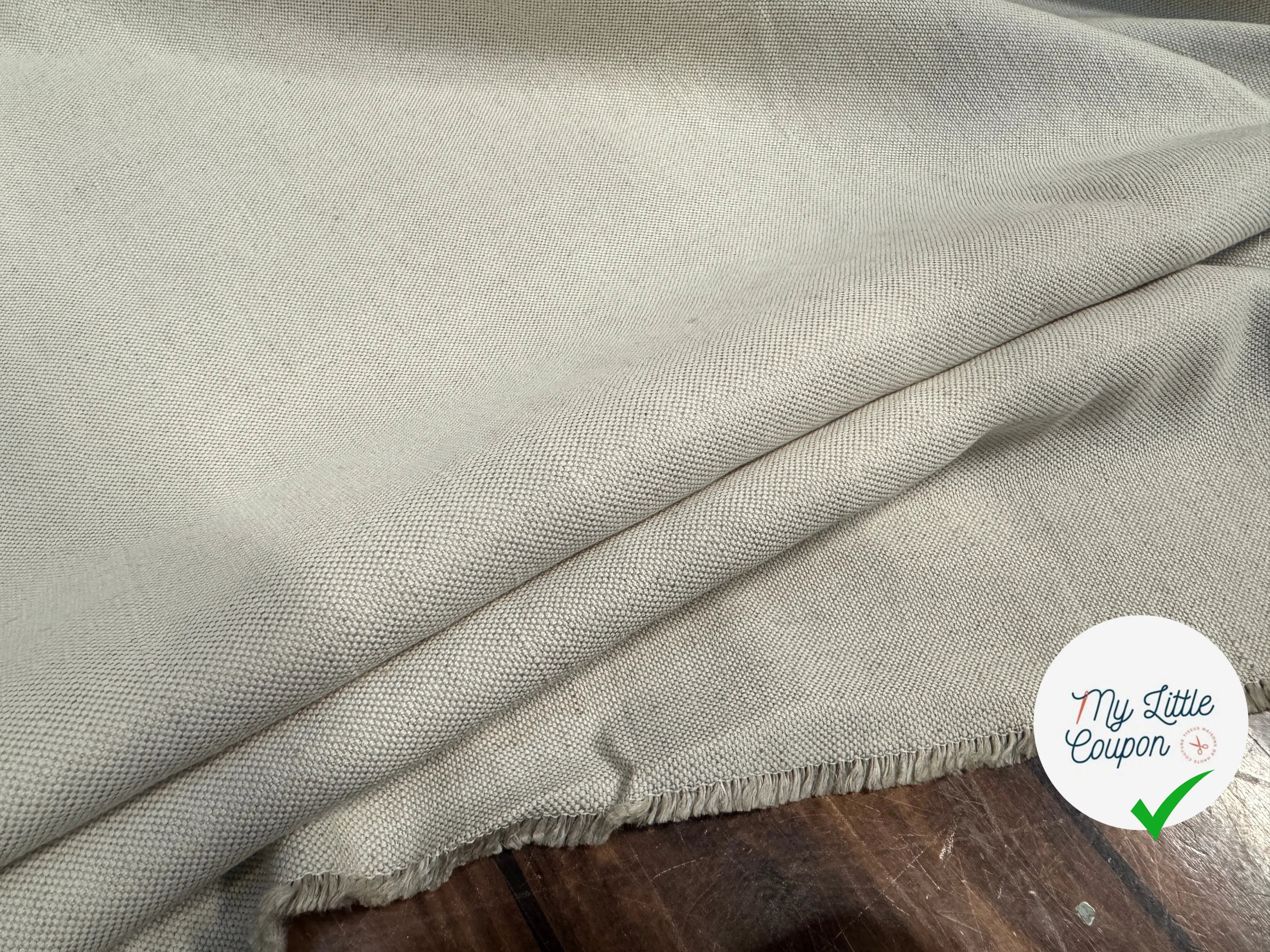 TOILE LOURDE TESSILI SOLUZIONI COTON EFFET LIN - My Little Coupon