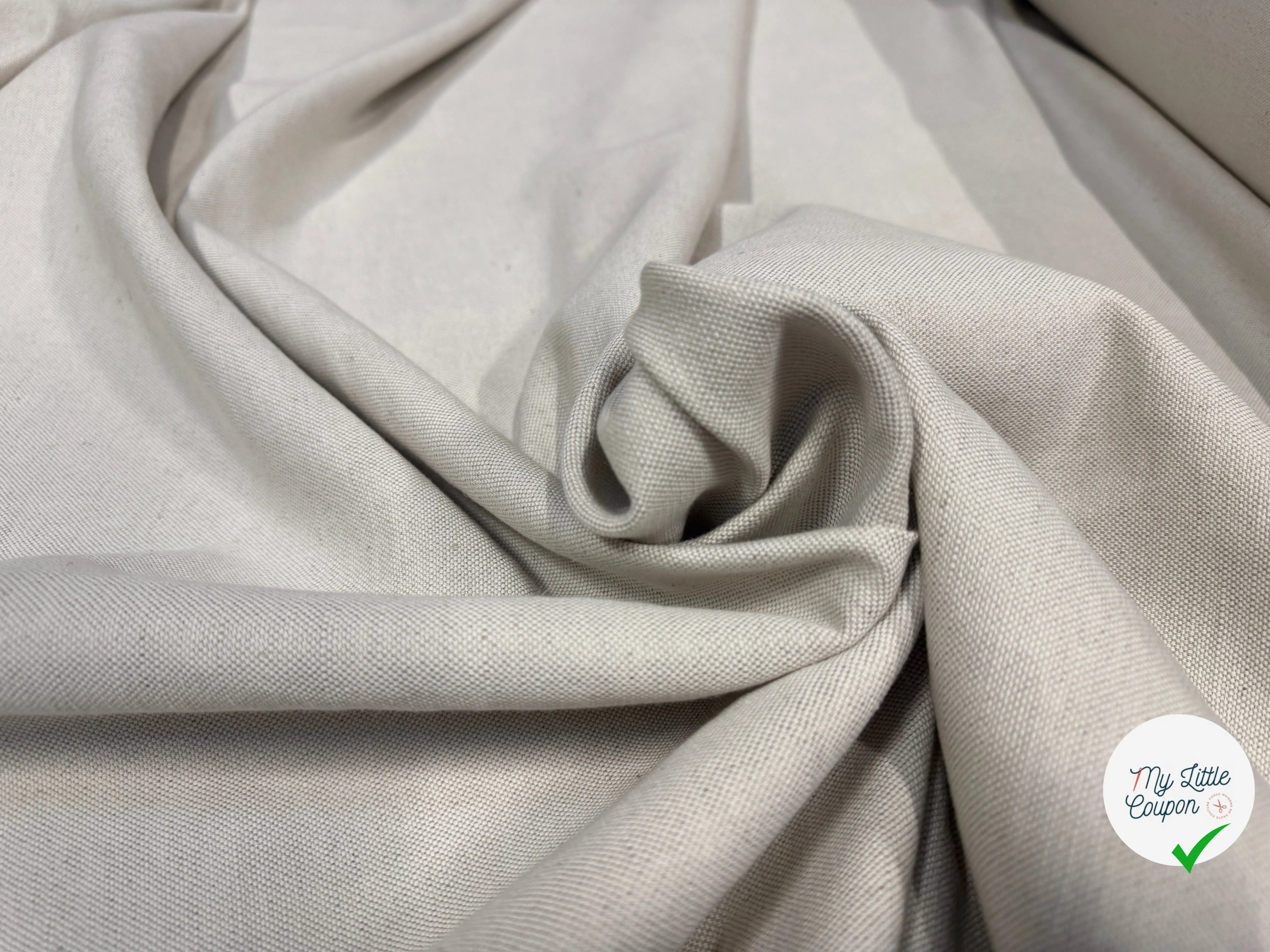 TOILE LOURDE TESSILI SOLUZIONI COTON EFFET LIN - My Little Coupon