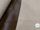 TOILE NATTÉE CONTRECOLLÉE MARRON BOIS - My Little Coupon