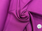 TOILE NATTÉE COTON ET LIN VIOLET CLAIR BELLE TENUE 20% LIN - My Little Coupon