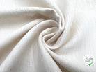 TOILE NATTÉE DE COTON OFF WHITE FAÇON LIN - My Little Coupon - tissu - coudre