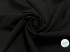 TOILE NOIRE FINEMENT SERGÉE STRETCH - My Little Coupon - tissu - coudre